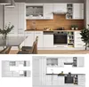 Küchenzeile Vicco Fame-Line Weiß Hochglanz/Weiß 355 cm ohne Produktbild-Vorschau 3