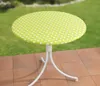 Tischdecke mit Gummizug für runde Tische, limettengrün, Ø Produktbild-Vorschau 6