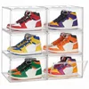 SONGMICS Schuhboxen 6er Set, durchsichtig, Schuh-Organizer Produktbild-Vorschau 2
