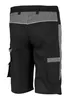 Qualitex Shorts "PRO", Größe: 48, Farbe: schwarz/grau Produktbild-Vorschau 2
