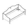 Vipack Kojenbett 90x200 cm Amori AMKB9014 Produktbild-Vorschau 4