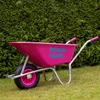 Schubkarre Proseccokutsche PP 100 L 250 kg Gartenschubkarre Produktbild-Vorschau 1