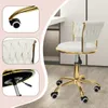 Bürostuhl Drehstuhl samt Höhenverstellbar Homeoffice Stuhl Produktbild-Vorschau 5