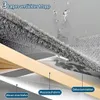 Nahaufnahme eines grauen Wischkopfes mit drei Schichten für Wasseraufnahme und Dekontamination Voir les images du produit