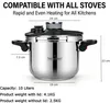 Schnellkochtopf Induktion - 10 Liter / 24 cm Swiss Haus Produktbild-Vorschau 2