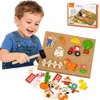 Bacheca in sughero Montessori per nail art Viga Wooden Farm Anteprima dell’immagine prodotto 1