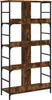 vidaXL Bücherregal Räuchereiche 78,5x33x153 cm Produktbild-Vorschau 6
