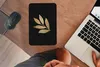 MuchoWow® Mauspad Mousepad Blatt - Gold - Zweig 18x27 cm - Produktbild-Vorschau 3