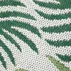 In- & Outdoor Teppich Sisal Optik Palmenzweige in grün auf Produktbild-Vorschau 5