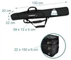 Relaxdays Angeltasche, Rutentasche, 150 cm, für 3 Ruten, 5 Produktbild-Vorschau 4