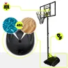 Canestro da basket da terra regolabile in altezza 160-260 Anteprima dell’immagine prodotto 5