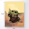 Malování podle čísel Obrázky - Baby Yoda Star Wars 40x50 cm Náhled obrázku produktu 3