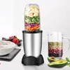 A blender with ingredients and a separate cup filled with beans. Produktbild-Vorschau