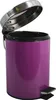 MSV Treteimer fur Bad/Toilette - lila - 3 Liter - 17 x 25 Produktbild-Vorschau 8