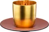 EISCH Espressoglas 109/6 gold-copper m.Untersetzer in GR Produktbild-Vorschau 2