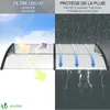 VOUNOT® Auvent pour porte d'entrée, 200 x 80 cm Auvent Voir les images du produit 3