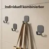 doporro Klebehaken extra stark aus Aluminium, Haken Produktbild-Vorschau 4