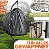 ELONEO Hängesessel mit Gestell, gemütlicher Schaukelstuhl Produktbild-Vorschau 8