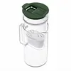 Wessper Glas Wasserfilterkanne Grün 2L mit LED Anzeige + 1 Produktbild-Vorschau 4