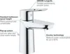 Robinet de lavabo monocommande Grohe BauLoop DN15 avec Voir les images du produit 5