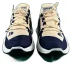 Volksschuhe Sneaker beige-blau bequeme Freizeitschuhe Gr. Produktbild-Vorschau 3