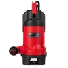 A red and black submersible pump is shown against a white background. Podgląd zdjęcia produktu