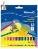 Matite colorate standard triangolari 24 colori assortiti Anteprima dell’immagine prodotto 3