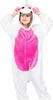 Pigiama Onesie Kigurumi Travestimento Costume Unicorno Rosa Anteprima dell’immagine prodotto 5