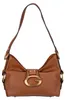 Braune Mini-Handtasche mit Reißverschluss & Kontrastdetails Produktbild-Vorschau 10