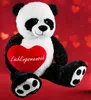 BRUBAKER XXL Panda 100 cm groß mit Lieblingsmensch Herz Produktbild-Vorschau 6