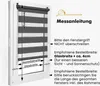 Diagram showing how to measure a window for a roller blind. Produktbild-Vorschau