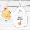 Mr. & Mrs. Panda Lätzchen Eichhörnchen Blume - Weiß - Produktbild-Vorschau 3