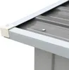 vidaXL Ocelový pozinkovaný sklad na palivové dřevo 330 x 92 Náhled obrázku produktu 5