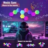 LED Hexagon Wandlampe 10er Set – RGB Gaming Lampe mit Musik Produktbild-Vorschau 6