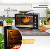TZS First Austria - Mini Backofen mit Kochplatten 45L 3200W Produktbild-Vorschau 3