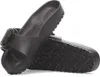 A pair of black Birkenstock sandals shown from a side angle against a white background. Produktbild-Vorschau