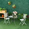 Outsunny Tuintafel, Balkontafel, Bijzetter met parasolgat, Productafbeelding-voorbeeld 2