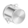 6L Seau à riz en acier inoxydable avec couvercle Seau de Voir les images du produit 7