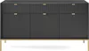 Buffet 150 cm Galla - Commode trois portes avec tiroirs - Voir les images du produit 2