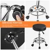Yaheetech Rollhocker Drehhocker, höhenverstellbar 50,5–65 Produktbild-Vorschau 4