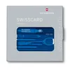 Victorinox SWISSCARD blau transparent Produktbild-Vorschau 5