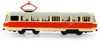 Tschechische Retro-Straßenbahn aus Metall, 16 cm Produktbild-Vorschau 4
