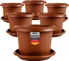 Großer Blumentopf 40 cm mit Untersetzer, robust, Produktbild-Vorschau 1