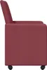 vidaXL Esszimmerstühle mit Rollen 2 pcs Weinrot 57 x 66 x Produktbild-Vorschau 5