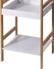 Bambus Badezimmerregal Badregal Wandregal Regal 3 Etagen Produktbild-Vorschau 4