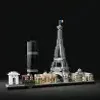LEGO 21044 Architecture Paris, Modellbausatz mit Eiffelturm Produktbild-Vorschau 43