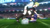Two animated characters playing soccer on a field during a match. Produktbild-Vorschau