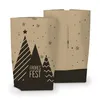 itenga Geschenktüte Frohes Fest 17x26cm braun schwarz - 50 Produktbild-Vorschau 5