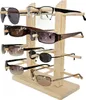 Brillenpräsenter Brillendisplay für 8 Brillen Holz-Ständer Produktbild-Vorschau 1
