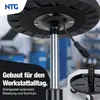 NTG Rollhocker Höhenverstellbar bis 55 cm – Werkstatthocker Produktbild-Vorschau 6